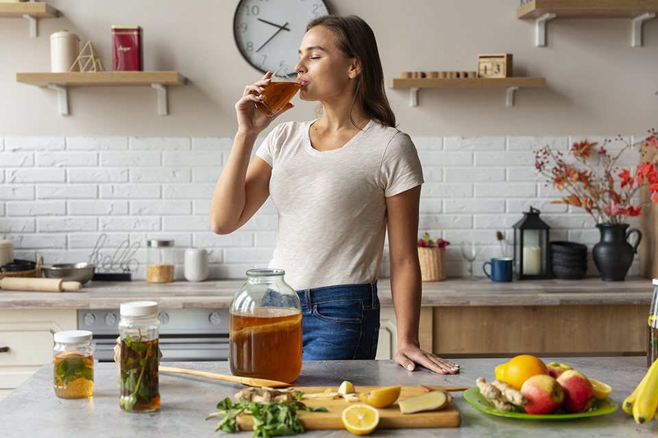 Le Kombucha, la boisson fermentée à base de thé très populaire