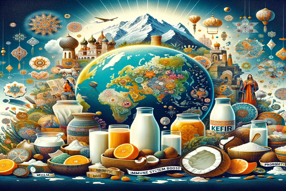 Le kefir dans le monde - traditions et variations​