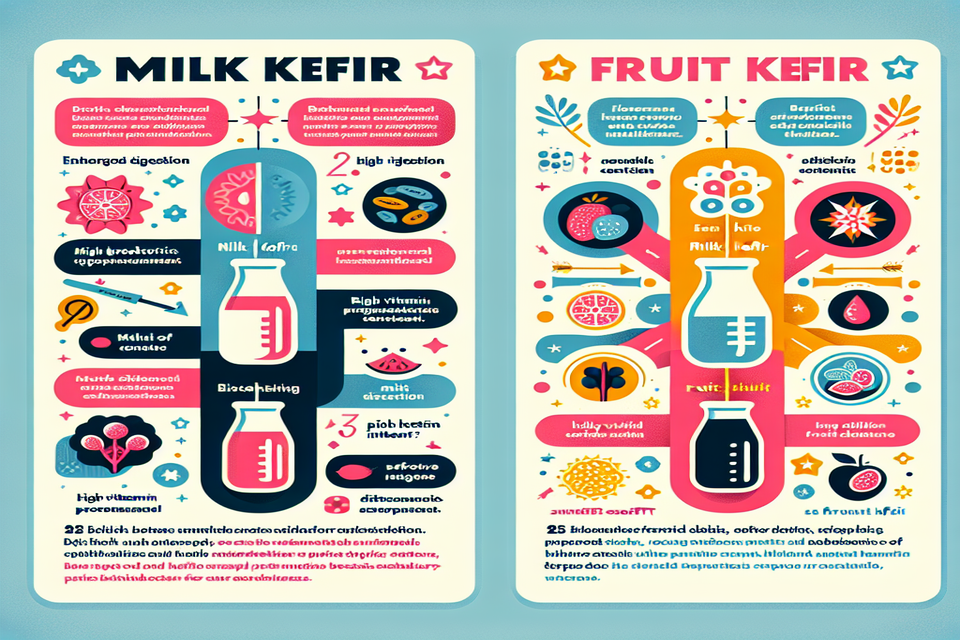 Les différentes variétés de kéfir : Avantages et inconvénients?