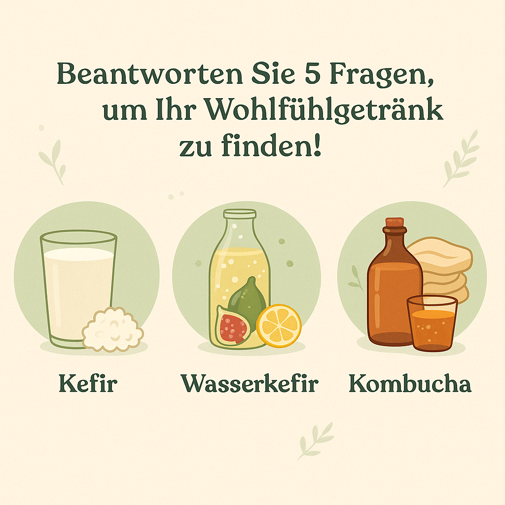 Beantworte diese 5 Fragen und finde deinen perfekten Ferment-Begleiter für Verdauung & Vitalität
