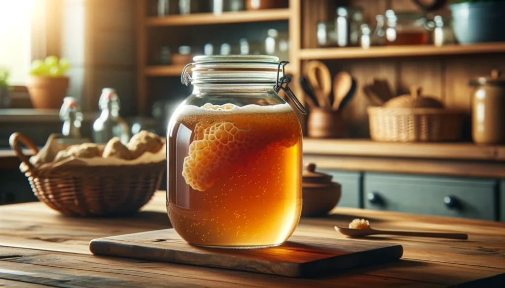 Ablagerungen oder Fäden im Kombucha - ist das normal